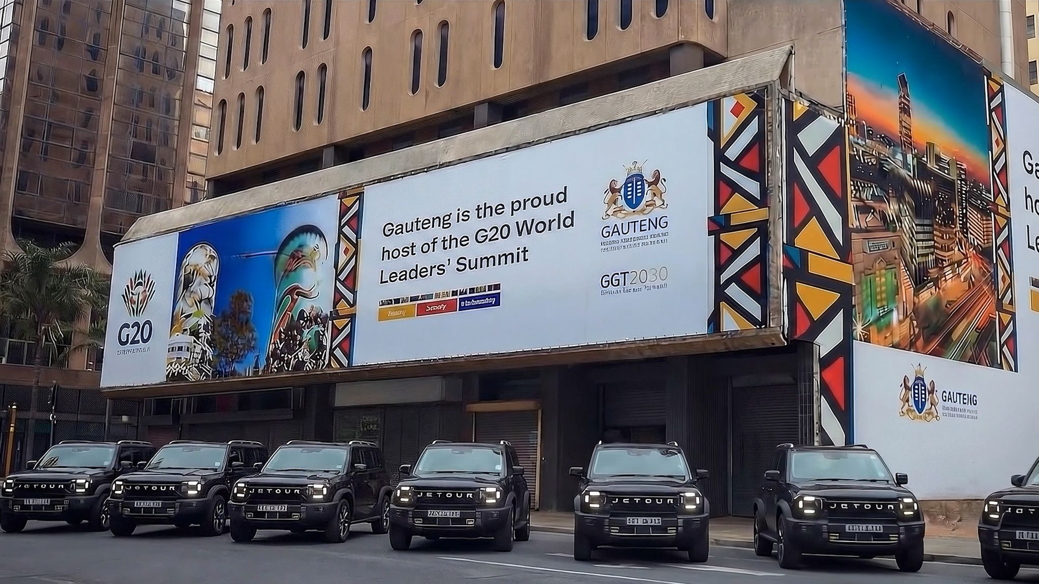 JETOUR T2 Served as Official Vehicle for G20 South Africa 2025 clone